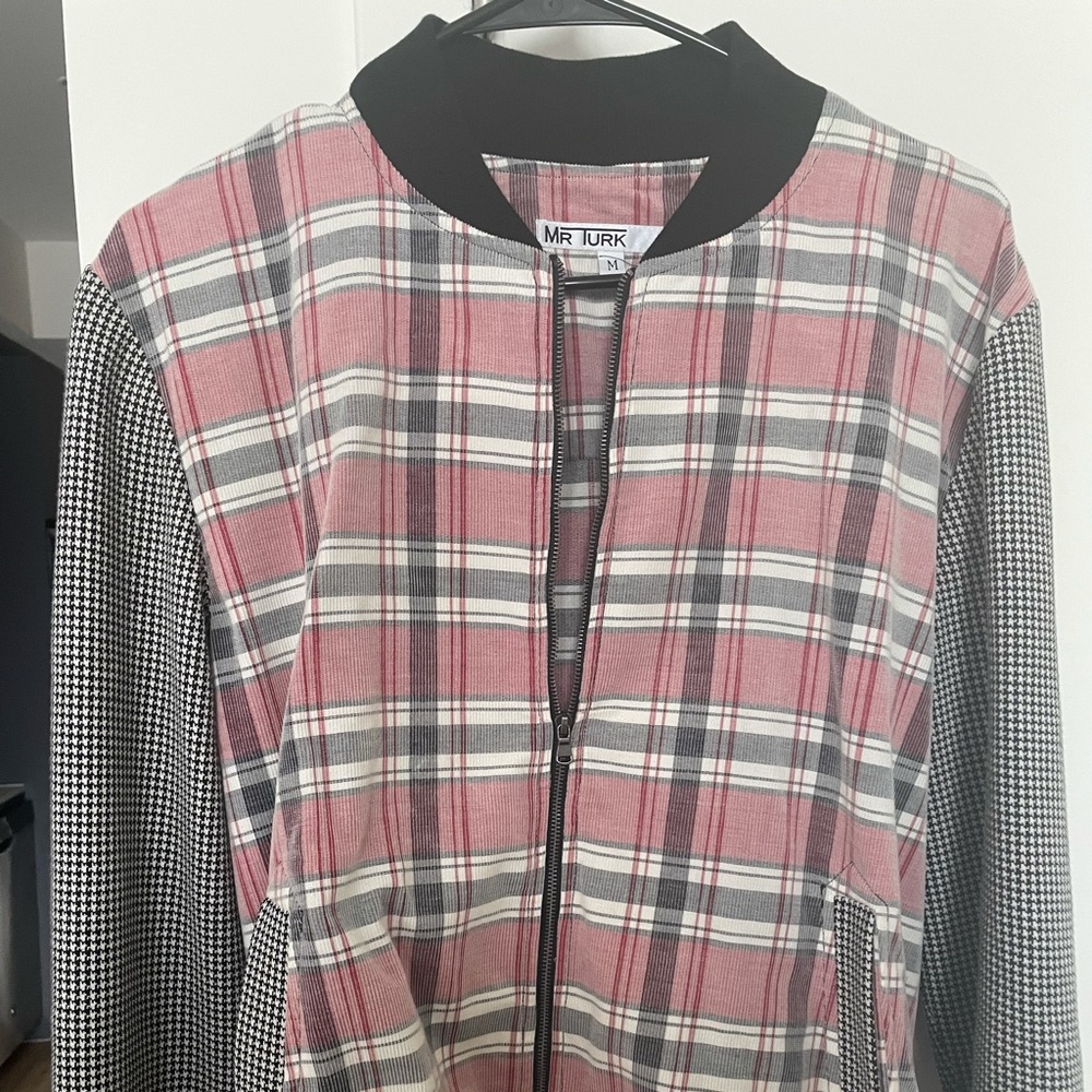 Mr. Turk Pink Plaid Corduroy Jacket